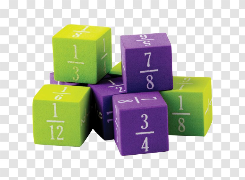 Teacher Dice Mathematics - Fraction Transparent PNG