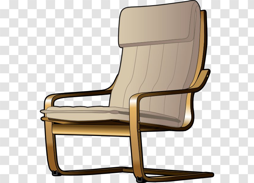 Cantilever Chair Clip Art - Furniture - Armchair Transparent PNG