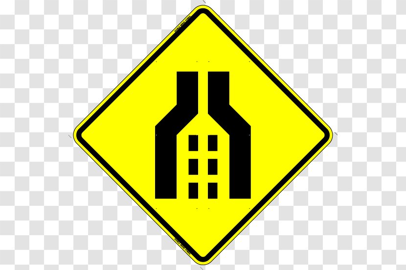 Traffic Sign Lane Road Signage - Stop - Old Ahead Transparent PNG