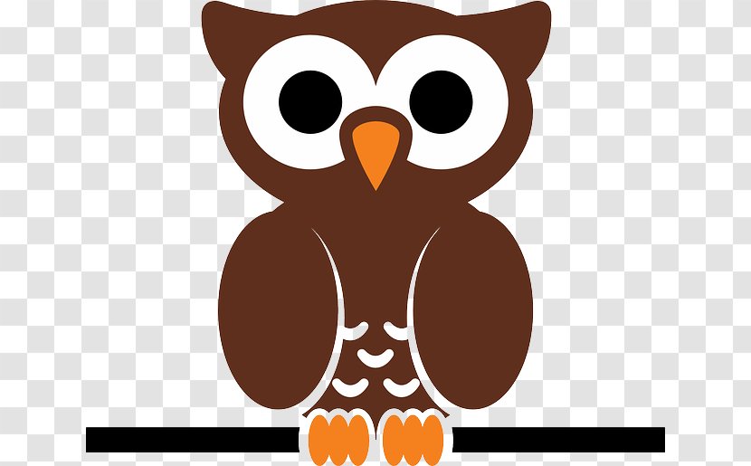 Great Horned Owl Tawny Eastern Screech Clip Art - Cute Transparent PNG