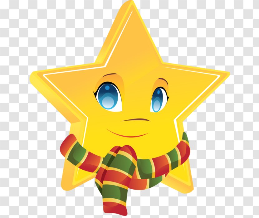 Star Of Bethlehem Christmas Ornament Santa Claus - Yellow Transparent PNG