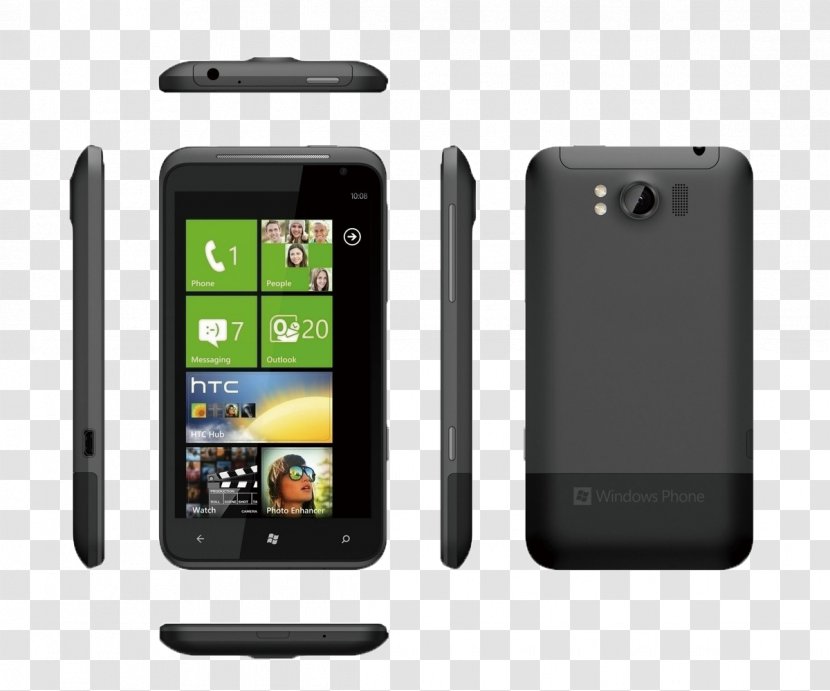 HTC Titan II Windows Phone 8X Qualcomm Snapdragon - Att - Models Transparent PNG
