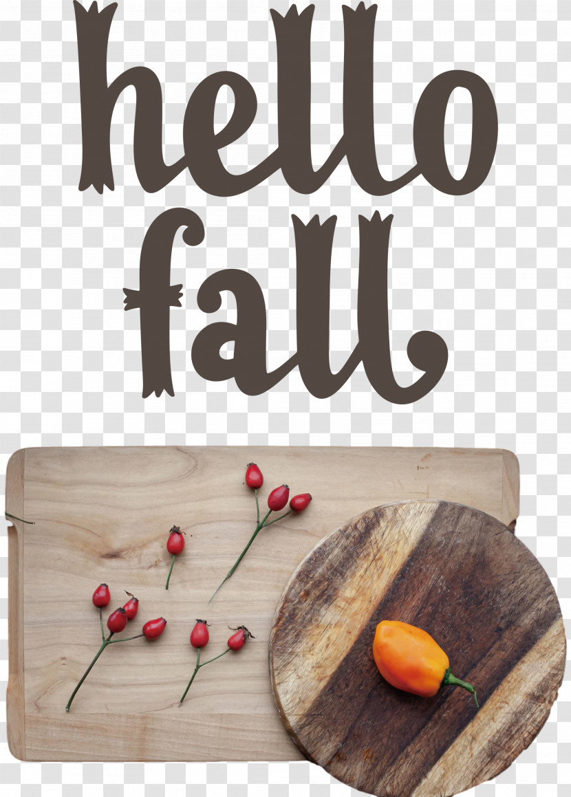 Hello Fall Fall Autumn Transparent PNG