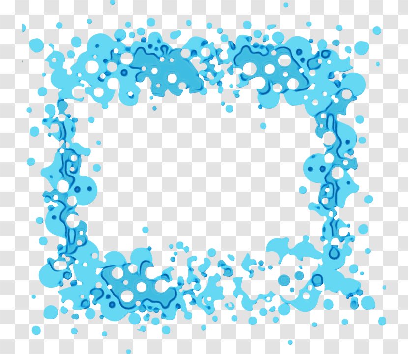 Soap Bubble - Aqua - Text Turquoise Transparent PNG