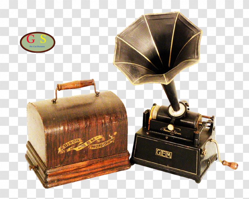 Phonograph Cylinder Edison Bell Invention Sound Recording And Reproduction - Music Boxes Transparent PNG