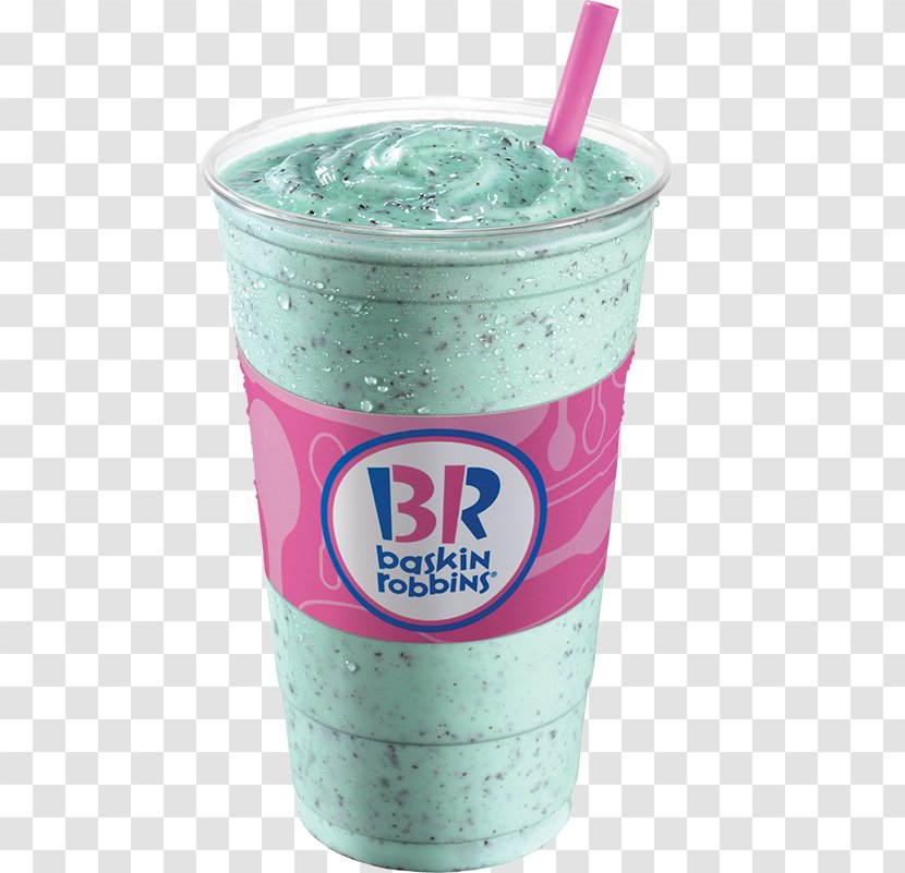 Milkshake Smoothie Ice Cream Sundae Baskin-Robbins - Cookies And Transparent PNG