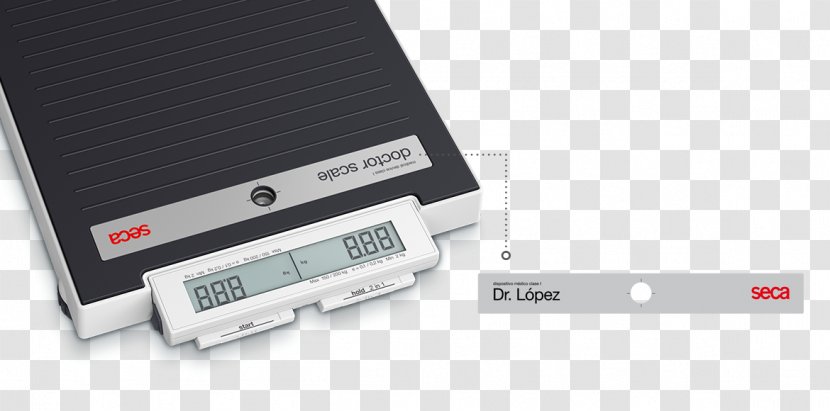 Measuring Scales Seca 878 Dr Ihr Name Spricht Für Sich Bascule Weight Osobní Váha - Liquidcrystal Display - Doctors Transparent PNG