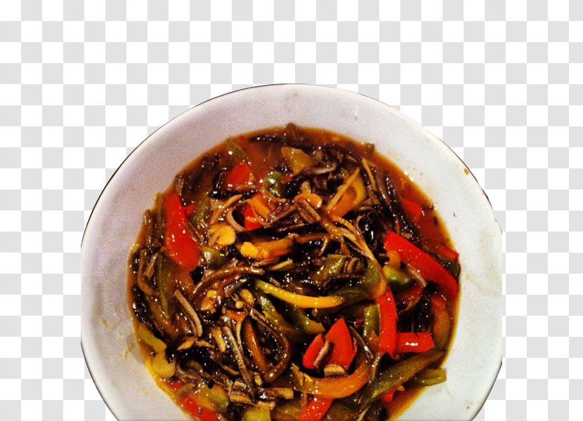 Curry Chinese Cuisine Romeritos Capsicum Annuum - Red Pepper Stir-fried Eel Transparent PNG