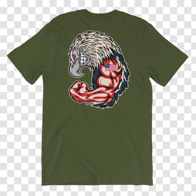 T-shirt Bald Eagle Sleeve - Heart Transparent PNG