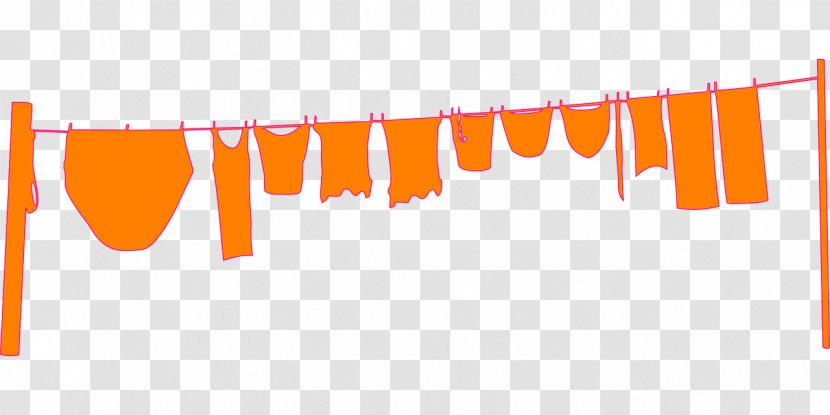 Clothes Line Clothing Linens - Laundry Transparent PNG