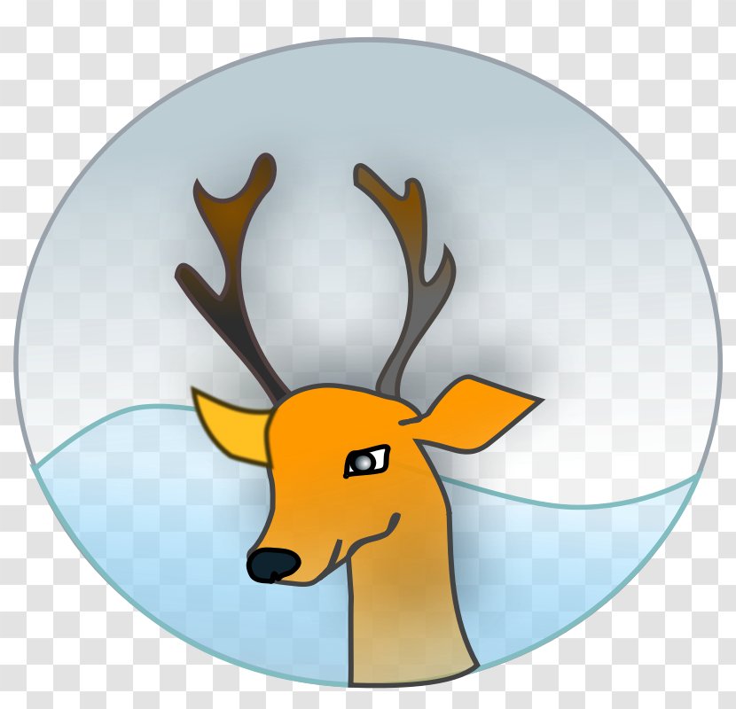 Rudolph Reindeer Santa Claus Clip Art - Stockxchng - Pictures Images Transparent PNG