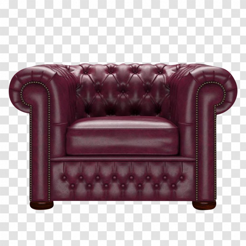 Club Chair Couch Furniture Living Room Sofa Bed - Leather - Pillow Transparent PNG