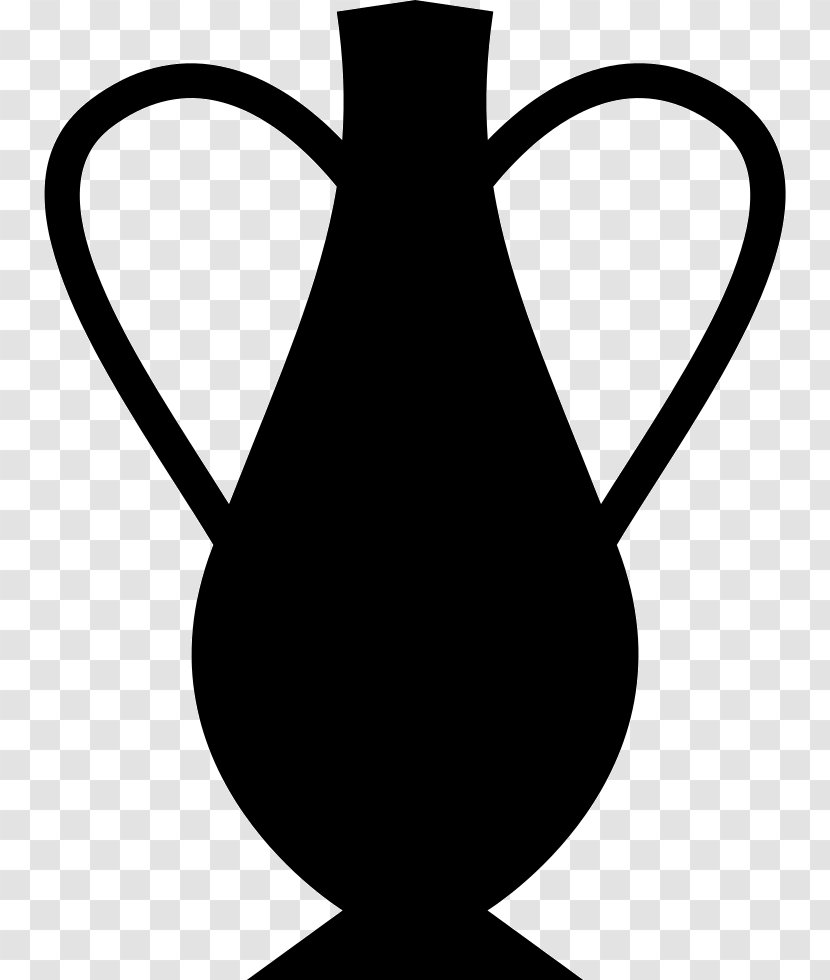 Vase Silhouette - Monochrome Photography Transparent PNG