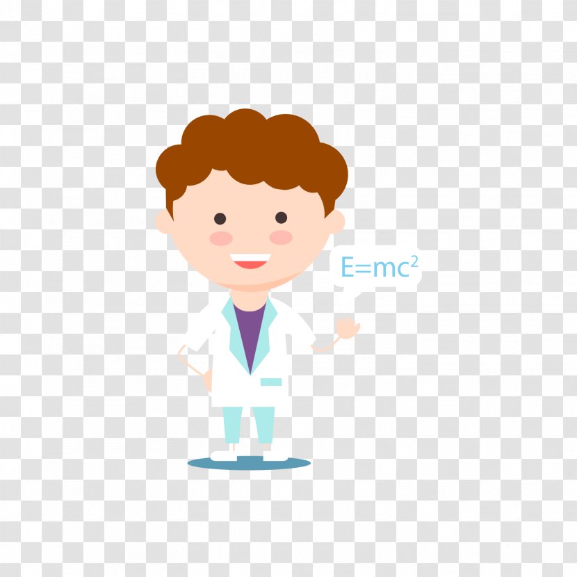 Scientist Equation Euclidean Vector - Happiness - Male And Chemical Transparent PNG