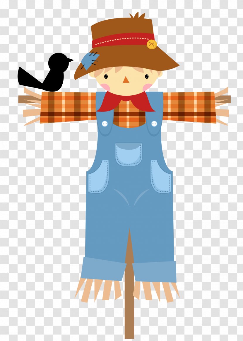 Scarecrow Cartoon Clip Art - Happy Anniversary Transparent PNG