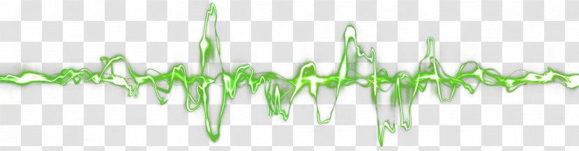 Radio Wave Sound - Tree - Green Background Transparent PNG