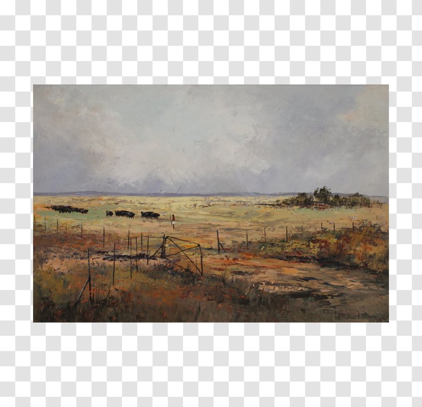 Watercolor Painting Steppe Prairie Land Lot - Paint Transparent PNG