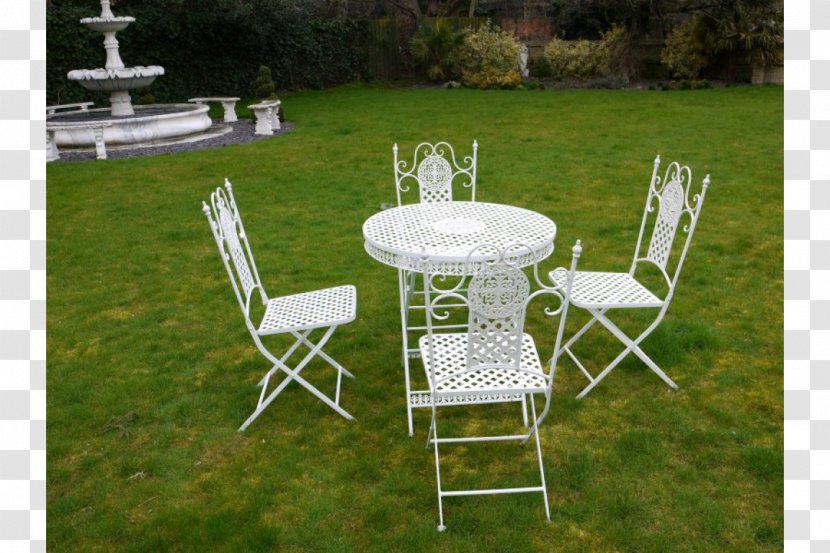 Table Garden Furniture Chair - Iron Transparent PNG