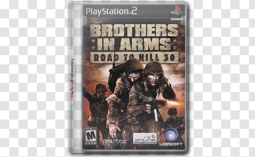 Brothers In Arms: Road To Hill 30 Earned Blood PlayStation 2 007: Agent Under Fire Xbox - Military Transparent PNG