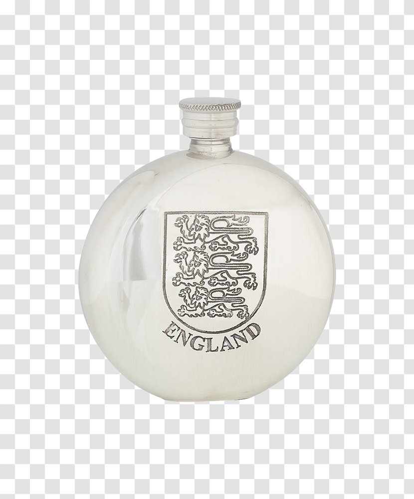 Perfume Glass Bottle Silver - England Three Lions Transparent PNG
