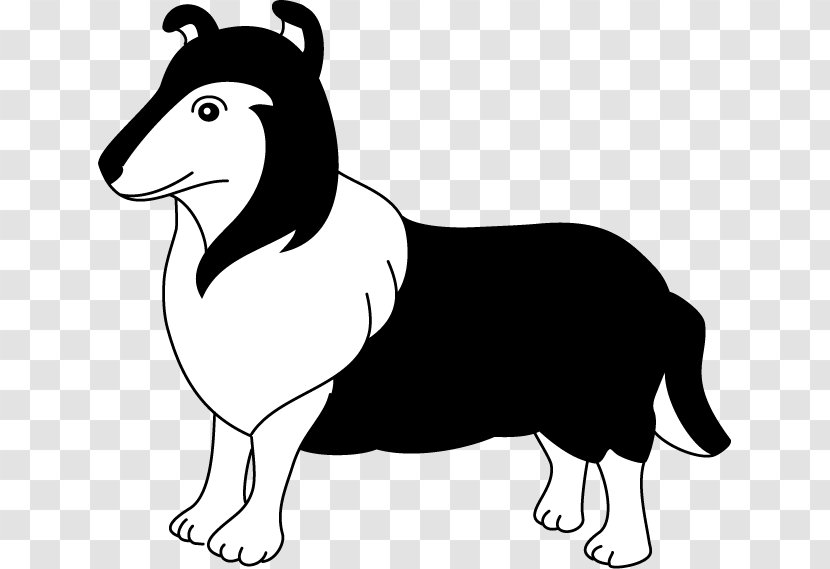 Dog Breed Mustang Snout Clip Art - Black And White Transparent PNG