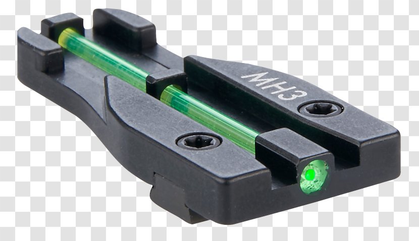 Meprolight Sight Glock Smith & Wesson M&P Pistol - Fibre Optic Transparent PNG