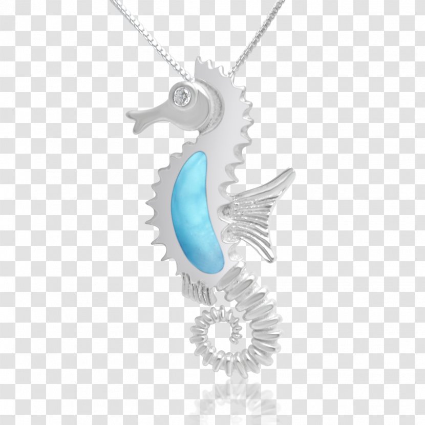 Seahorse Charms & Pendants Necklace Turquoise Body Jewellery - Microsoft Azure Transparent PNG