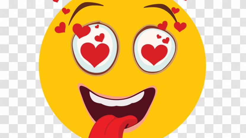 Emoticon Smiley Emoji Kiss Happiness - Yellow Transparent PNG