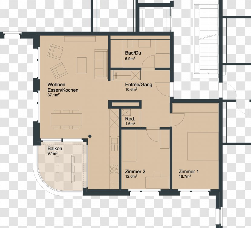 Floor Plan Angle - Design Transparent PNG