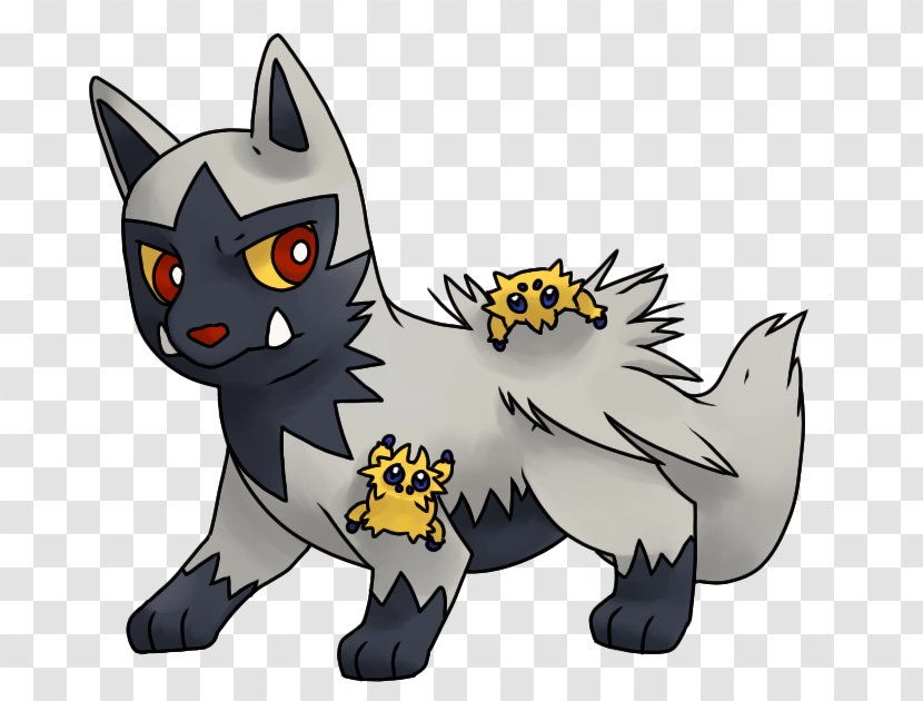 Cat Drawing Poochyena Art Image - Cartoon - Hui Transparent PNG