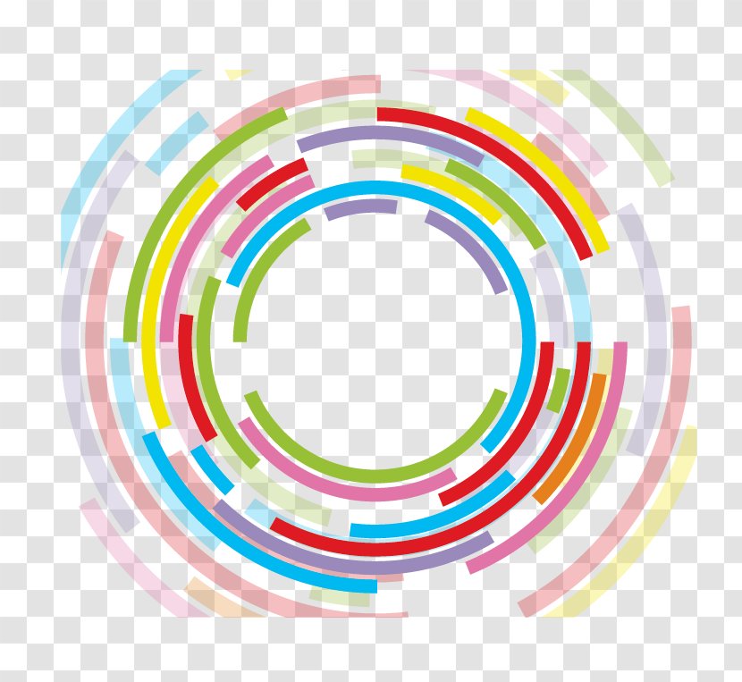 Concentric Objects Drawing Circle - Color Wheel Transparent PNG