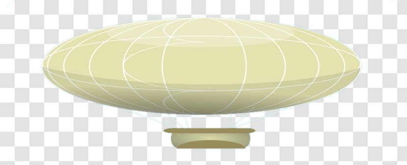 Yellow Lighting - Table - Airship Cliparts Transparent PNG