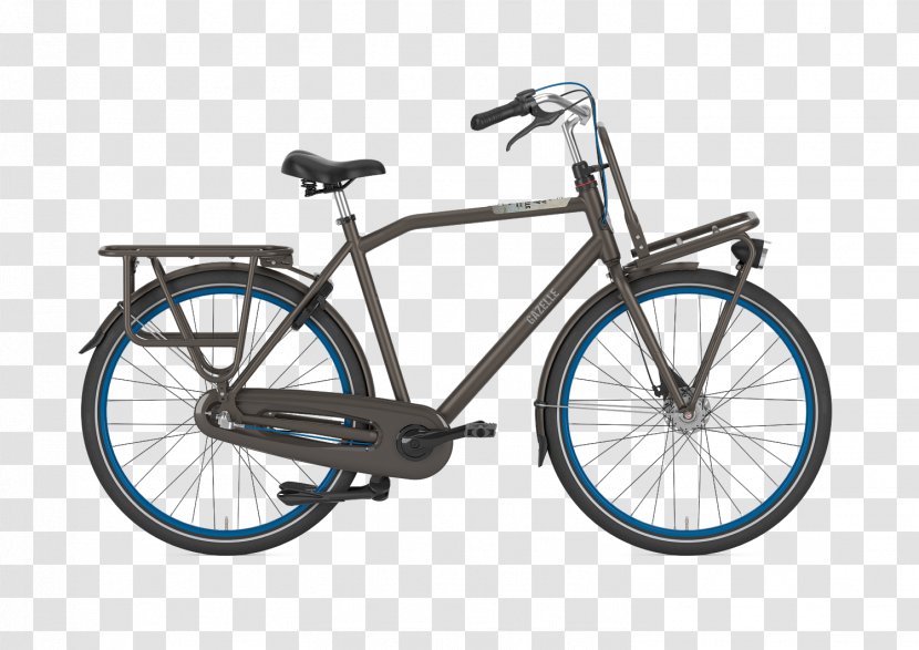 Freight Bicycle Gazelle Netherlands Shop - Vehicle Transparent PNG