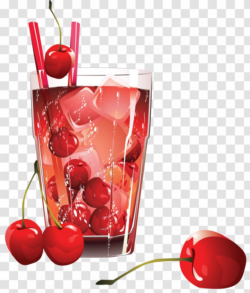 Cocktail Soft Drink Juice Margarita - Still Life Photography - Cherry Transparent PNG