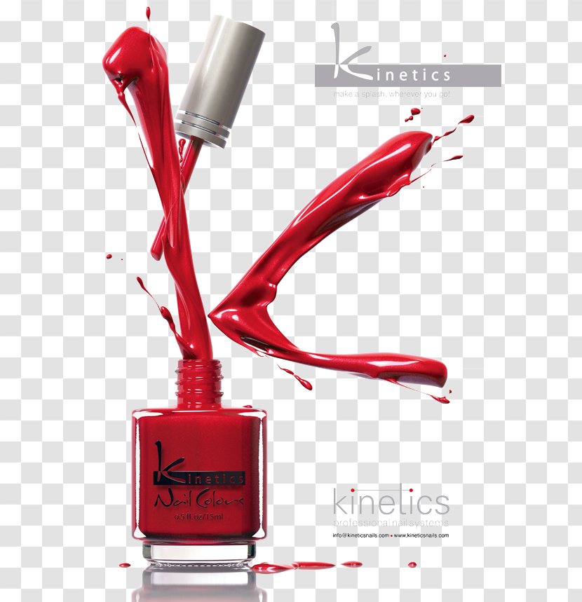 Lotion Nail Polish Cosmetics Permanent Makeup - Red Traces Of Oil Transparent PNG