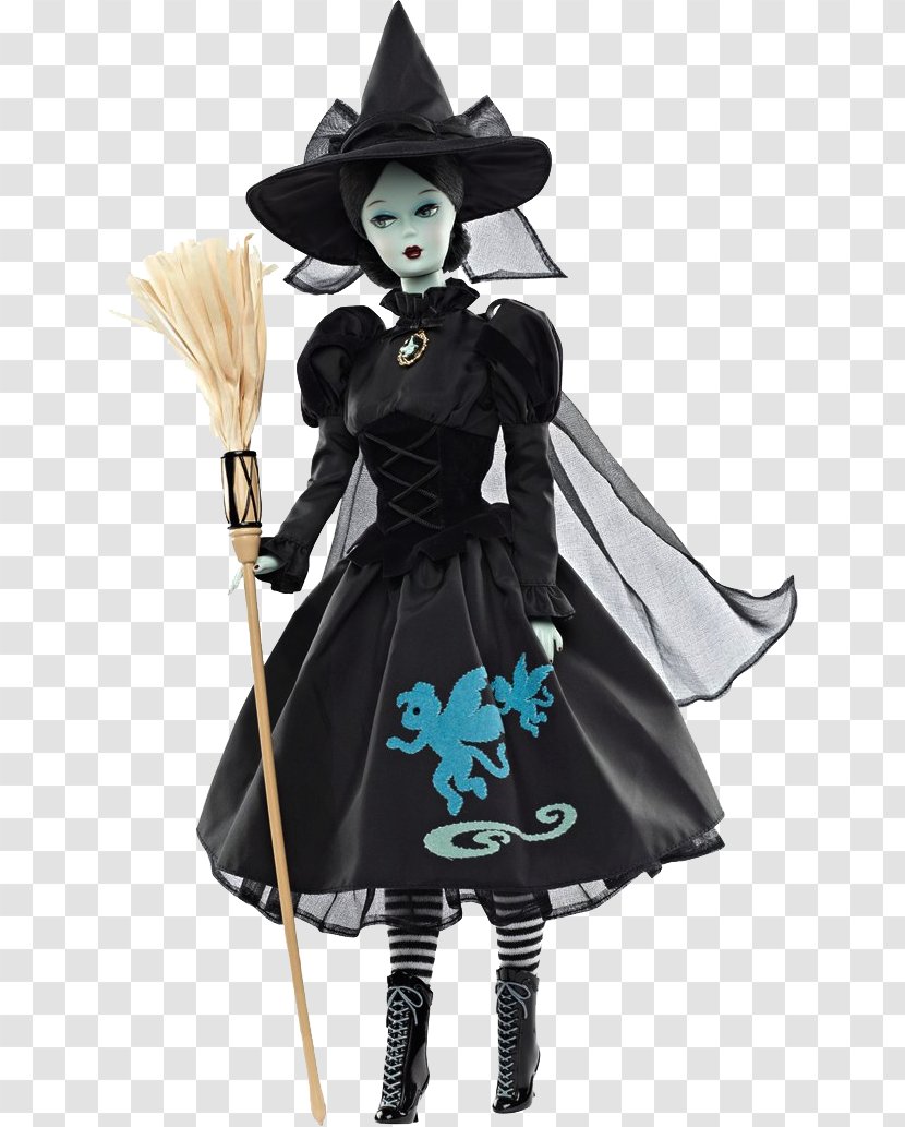 Wicked Witch Of The West Glinda Wizard Oz East Ken - Figurine - Barbie Transparent PNG