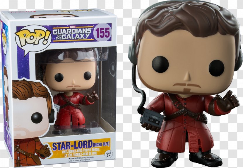 Star-Lord Rocket Raccoon Funko Groot Action & Toy Figures - Guardians Of The Galaxy Transparent PNG