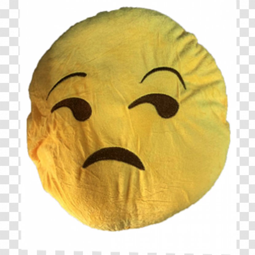 Smiley Emoji Pillow Depression - Sad Transparent PNG