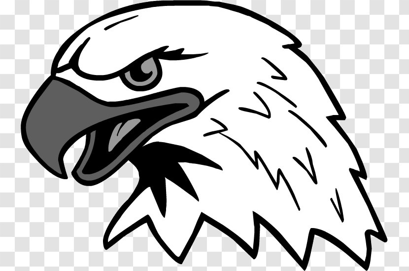 Bald Eagle - Black And White - Tags Transparent PNG