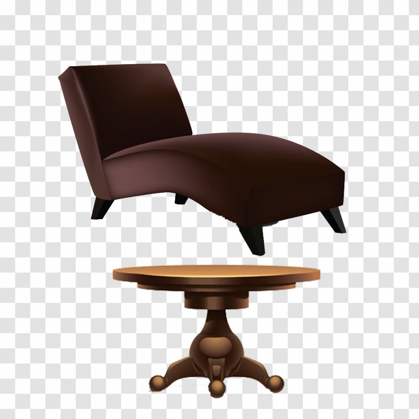 Table Furniture - Animation - Sofa Transparent PNG