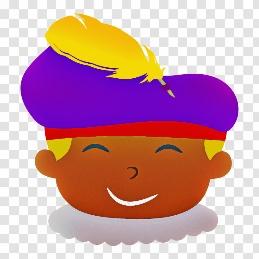Cartoon Smile Headgear Transparent PNG