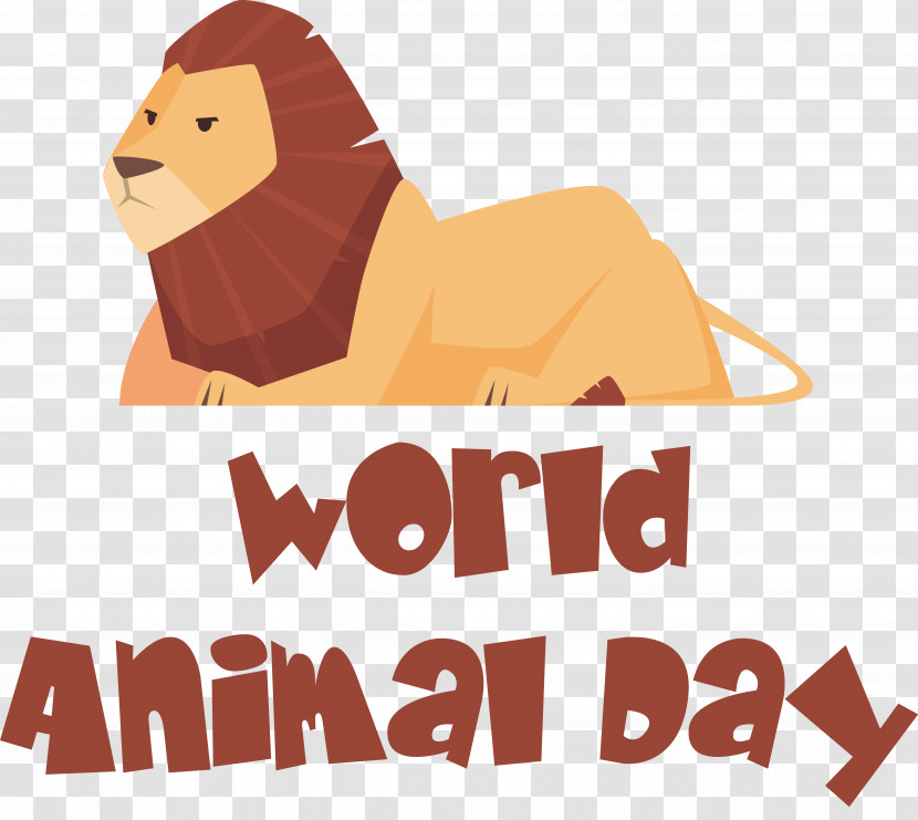 Lion Dog Cartoon Snout Logo Transparent PNG
