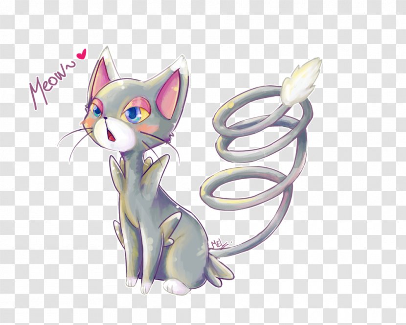Delcatty Skitty Pokémon Whiskers - Purugly - Cat Transparent PNG