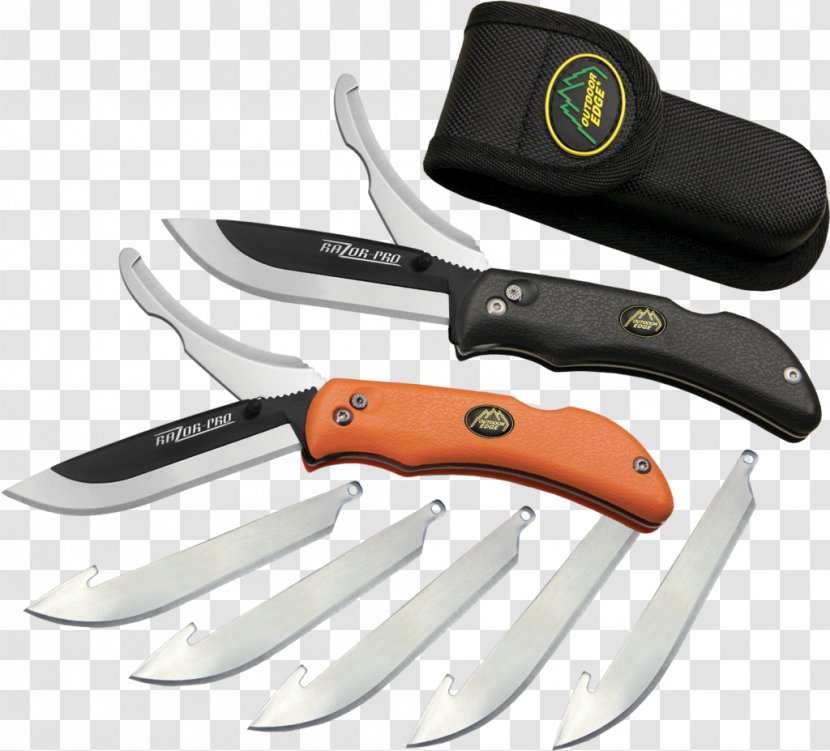 Knife Hunting & Survival Knives Blade Deer Field Dressing - Tool Transparent PNG