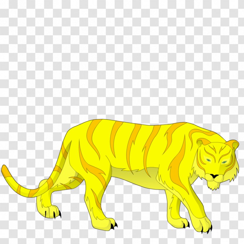 Lion Tiger Cat Wildlife Animal - Terrestrial Transparent PNG