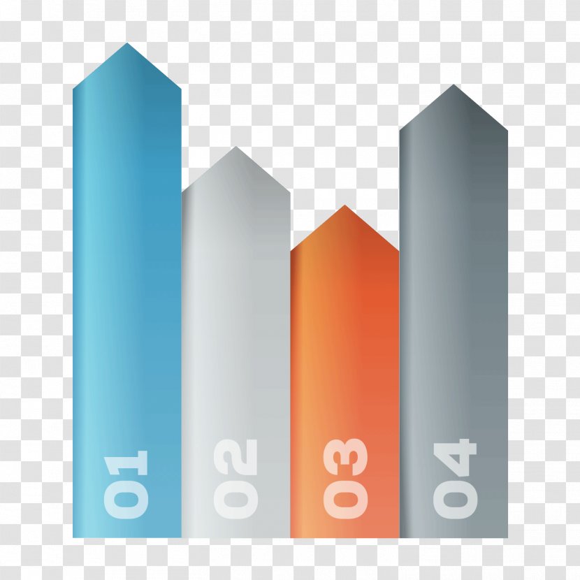Brand Graphic Design Wallpaper - Microsoft Azure - Color Column Chart Transparent PNG