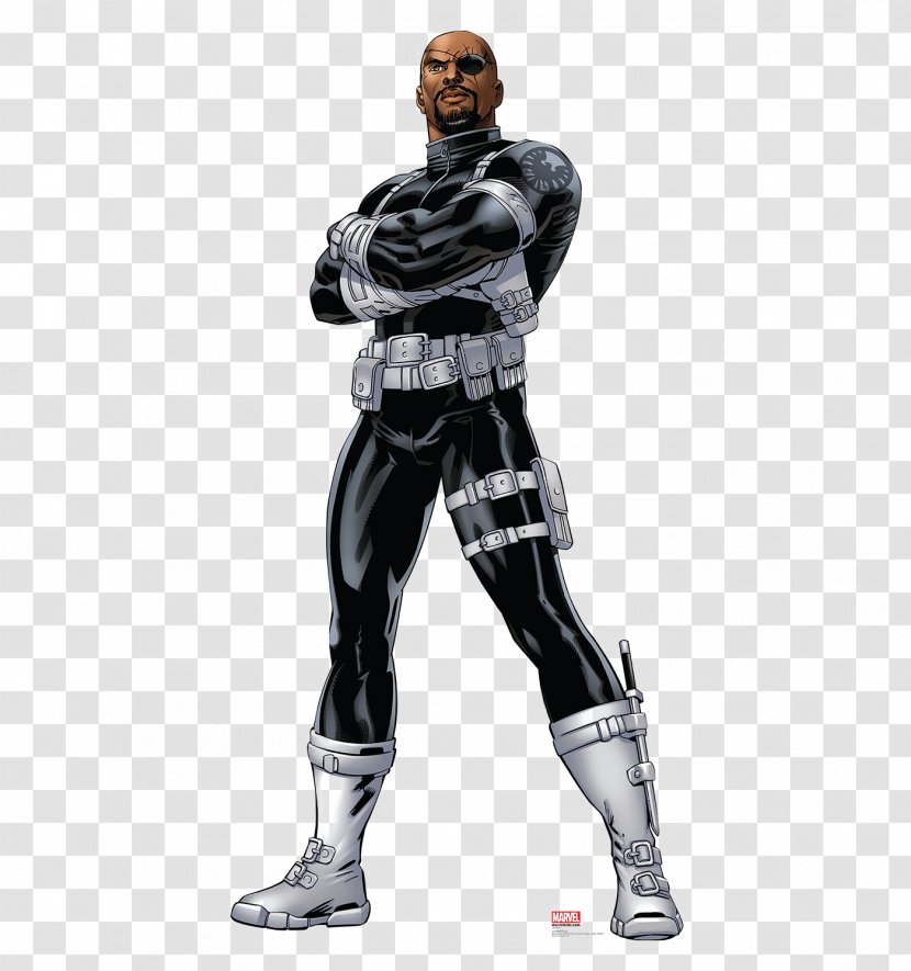 Nick Fury Black Panther Captain America Red Skull Punisher - Tree Transparent PNG