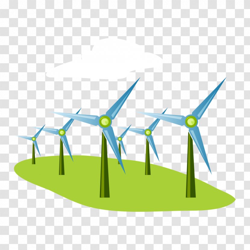 Wind Farm Power Renewable Energy - And Environmental Protection Transparent PNG