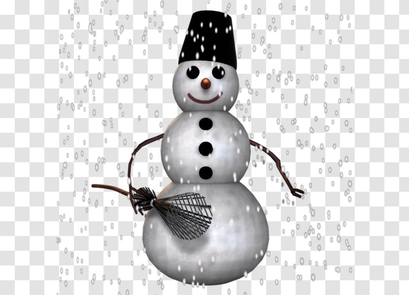 Snowman Download Button - A Transparent PNG