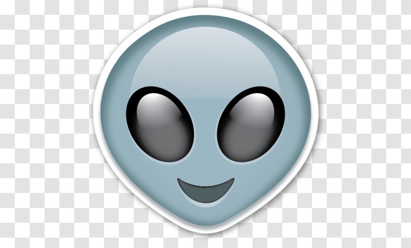 IPhone Emoji Sticker Alien - Smile Transparent PNG